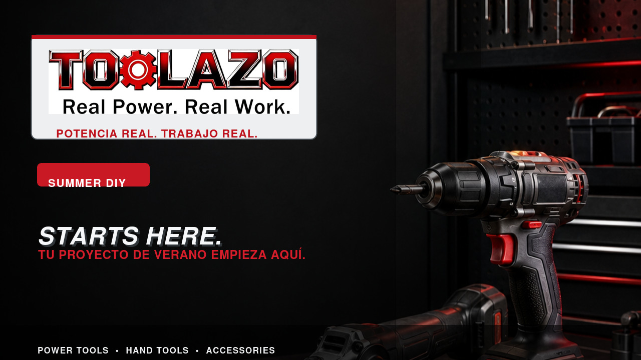 TOOLAZO Real Power. Real Work.
