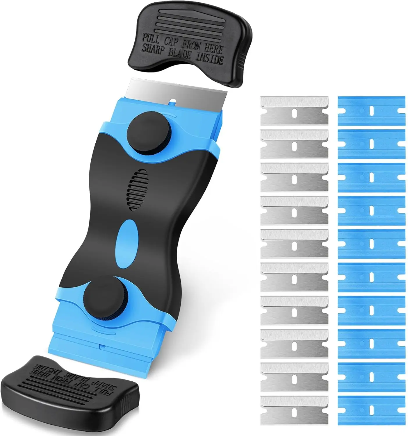 2-in-1 Glass Cooktop & Surface Scraper Tool