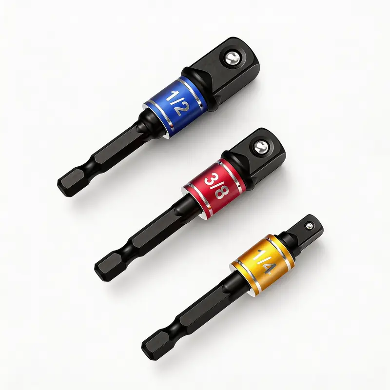 Impact-Grade 3-Piece Upgrade Socket Adapter Kit