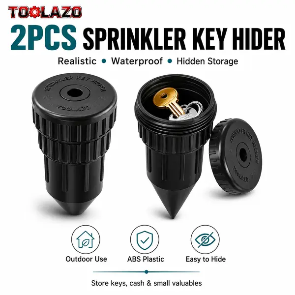 2-Pack Outdoor Sprinkler Head Hide-a-Key