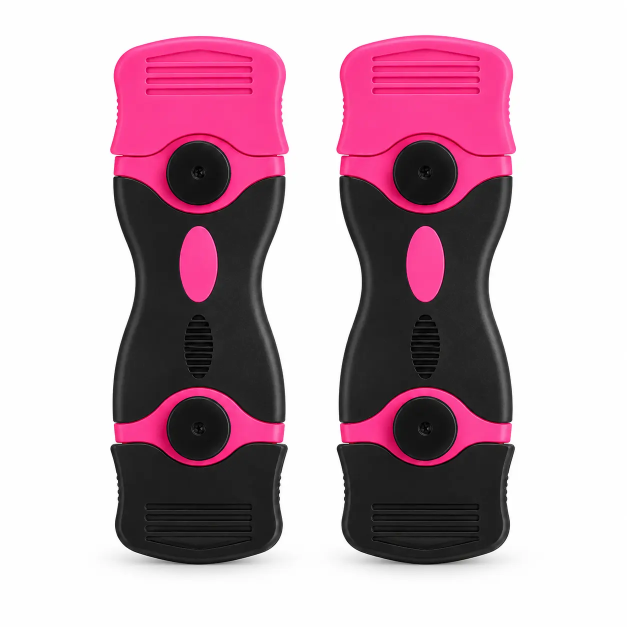 2-Piece Pink Scraper Tool Set with 20 Replacement Blades