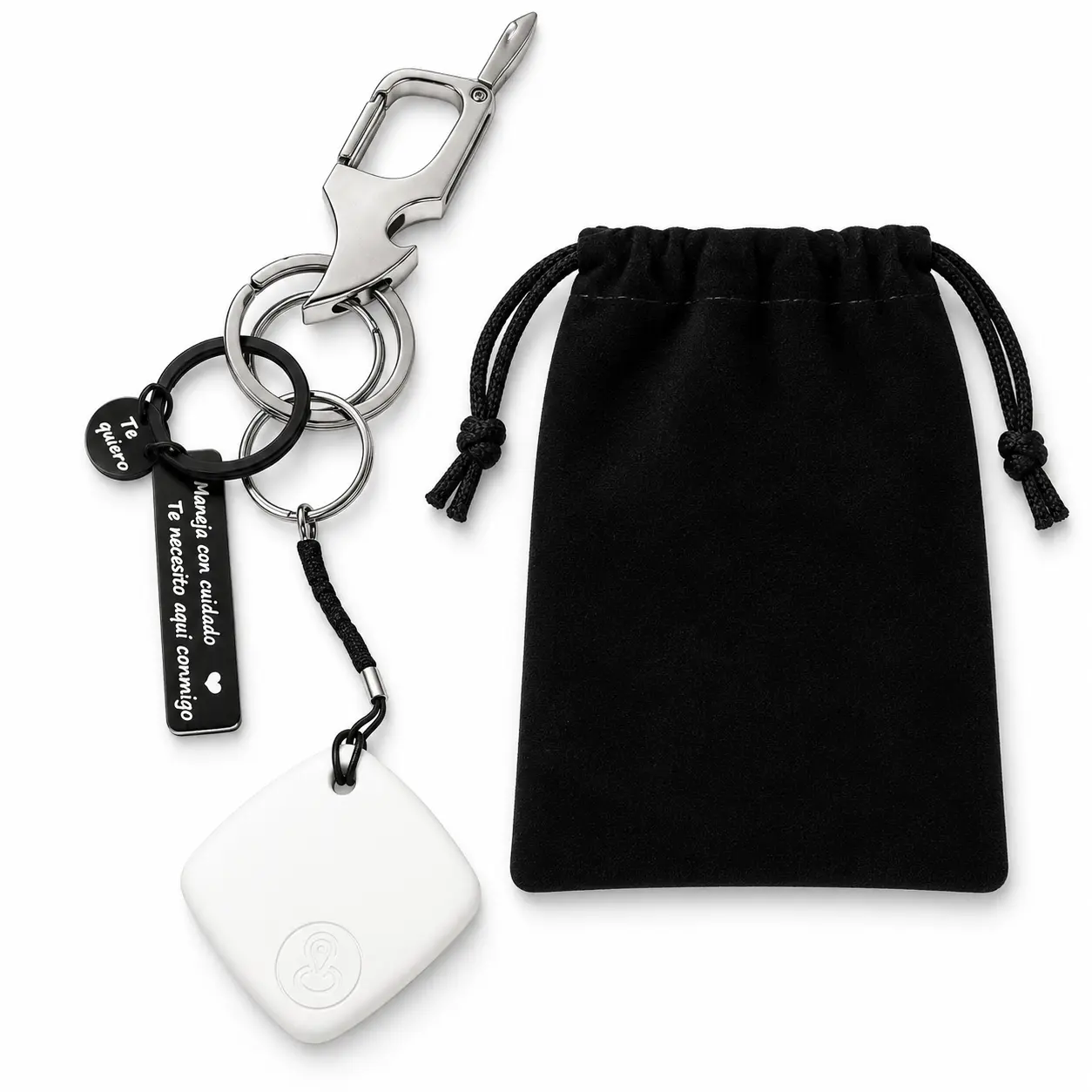 3-in-1 Drive Safe Keychain Set for Him